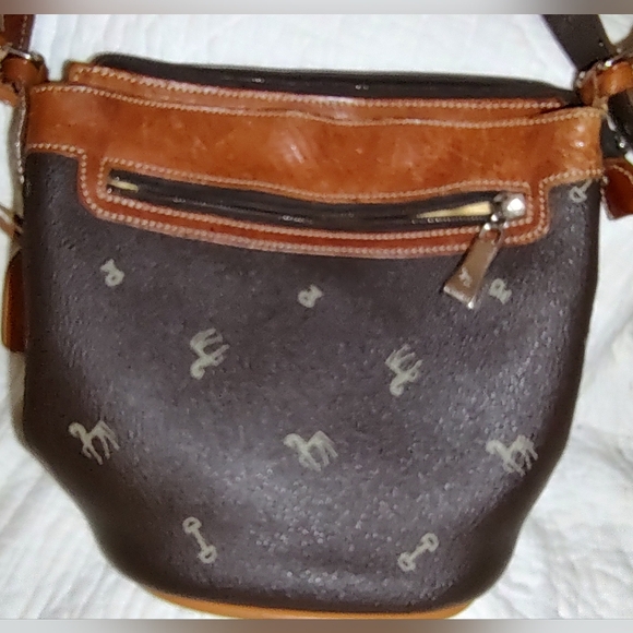 Petusco Equestrian Leather Small Shoulder Bag. - Picture 1 of 10